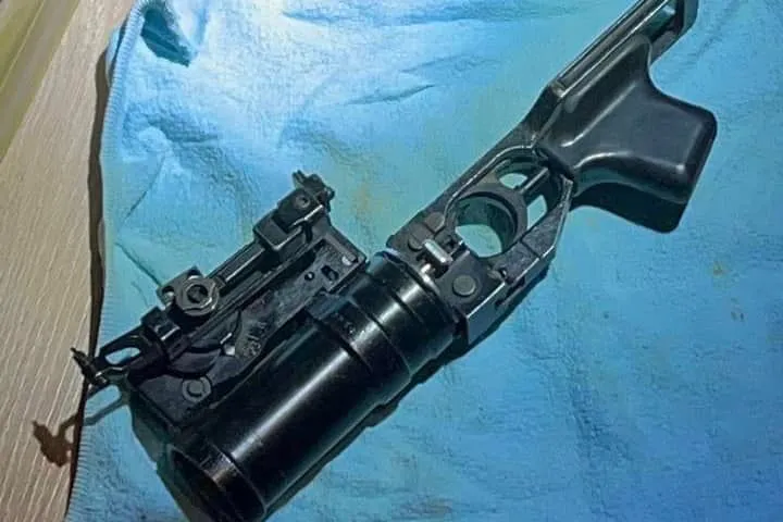 На Киевщине у мужчины нашли гранатомет, боеприпасы и наркотики. Фото