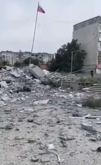 От здания остались только развалины. dqxikeidqxitkant