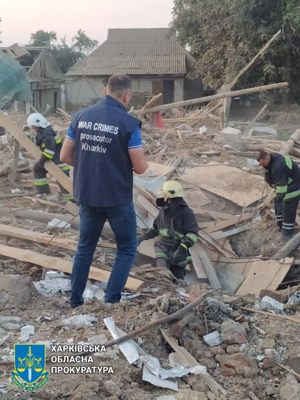 Российские ракеты разрушили дома