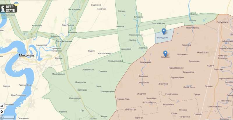 Оккупанты захватили окрестности Благодатного. Эксперт оценил ситуацию на Николаевском направлении dqxikeidqxiqqeant