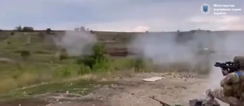 Нацгвардія зупинила настання ворога на населений пункт. dqxikeidqxiqqeant