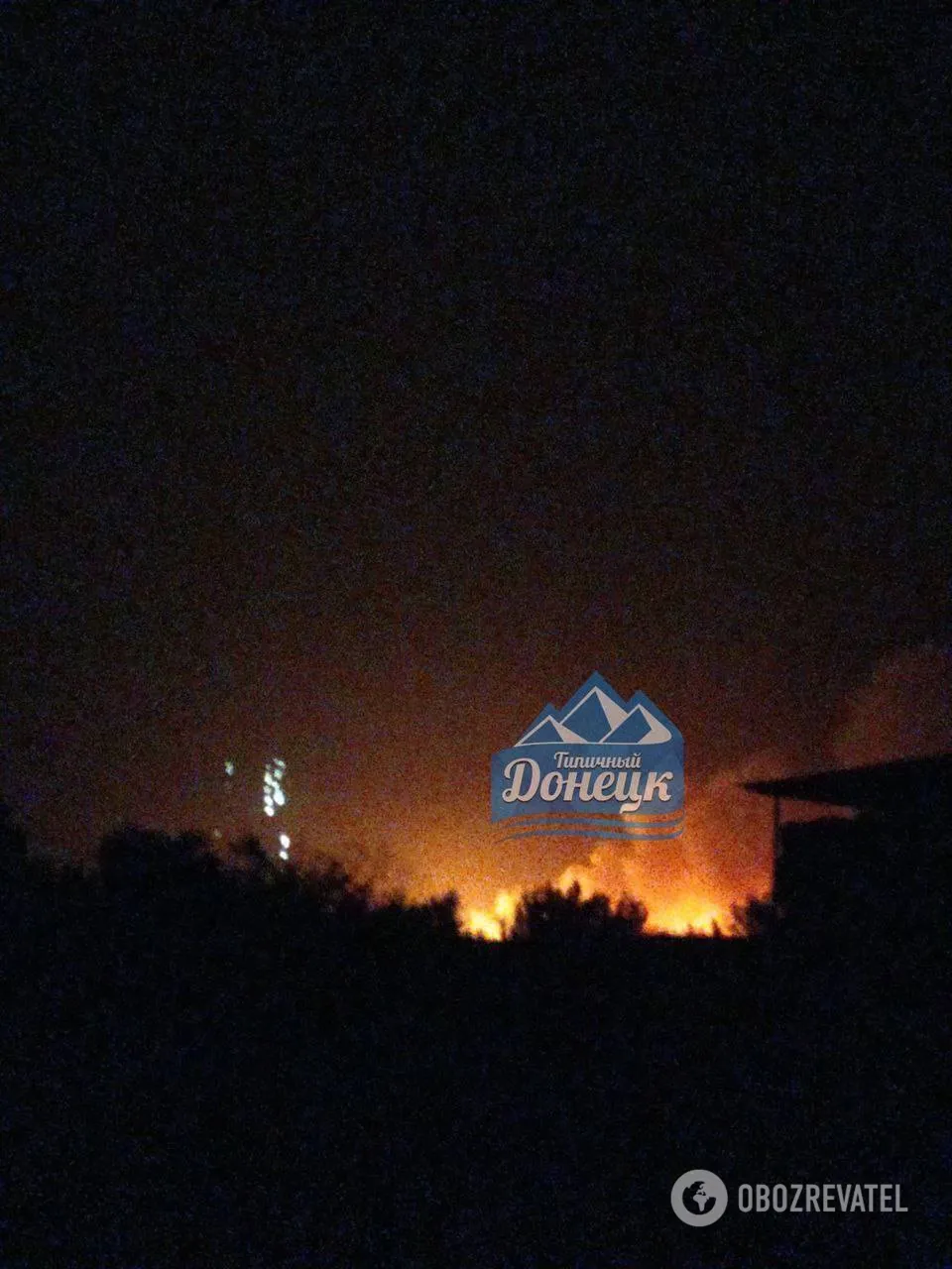 На Донеччині горить склад російських окупантів dqxikeidqxitkant