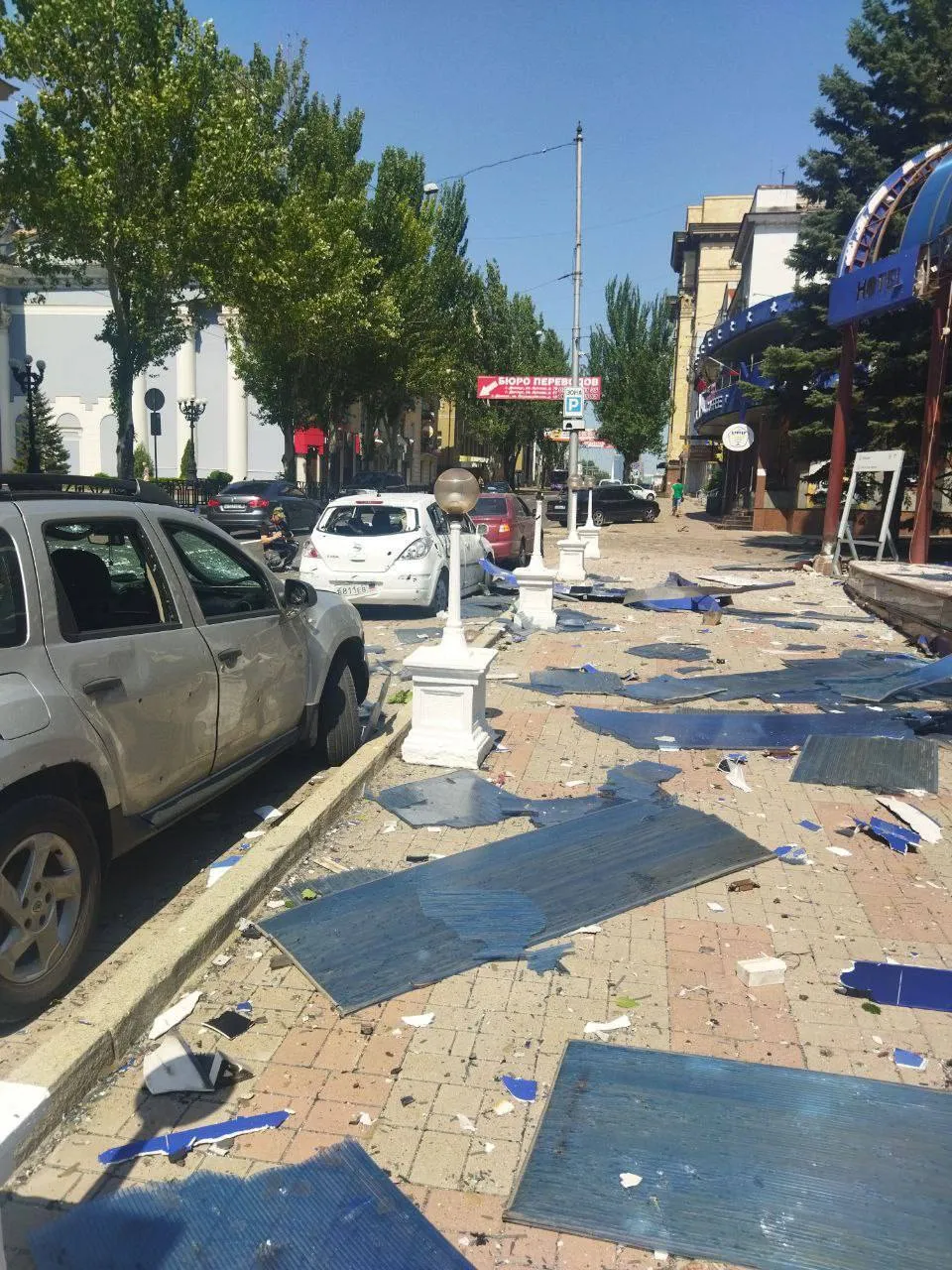 Главаря "ДНР" не было в здании.