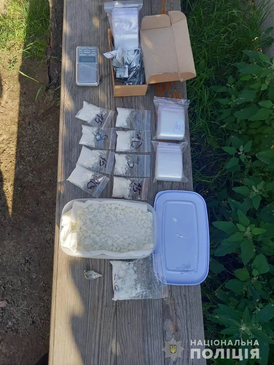 На Київщині у чоловіка вилучили наркотики на 320 тис. грн. Фото dqxikeidqxitkant