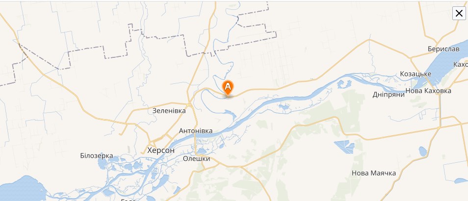 ВСУ снова ударили по Дарьевскому мосту под Херсоном dqxikeidqxitkant