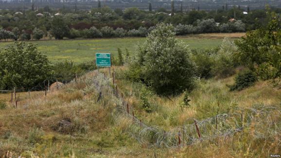 оккупационная линия Южная Осетия