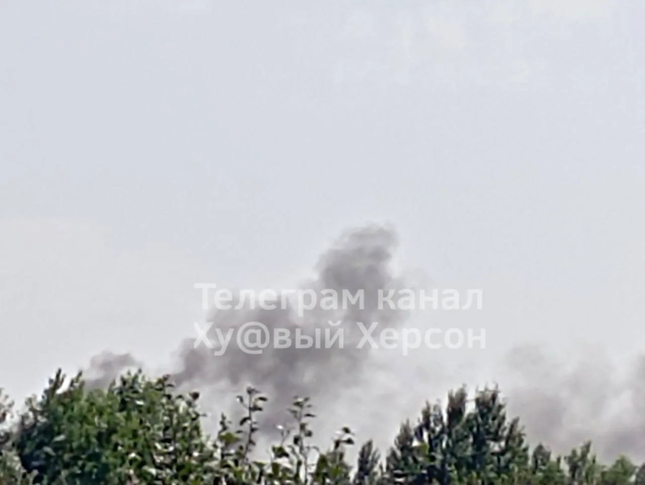 У Каховці повідомляють про