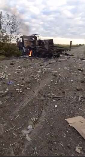 ’’Горить, палає техніка ворожа’’: ЗСУ завдали точних ударів по окупантах на Харківщині. Відео
