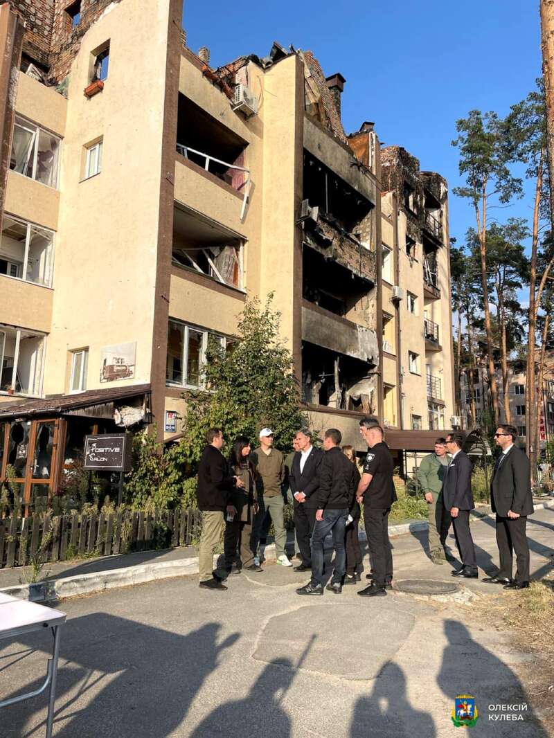 Блінкен в Ірпені, фото 3