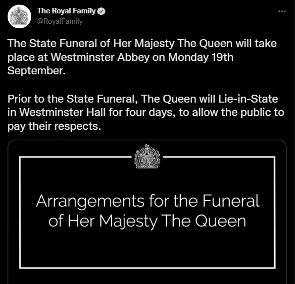 В Букингенском дворце назвали дату похорон Елизаветы II dqxikeidqxitkant