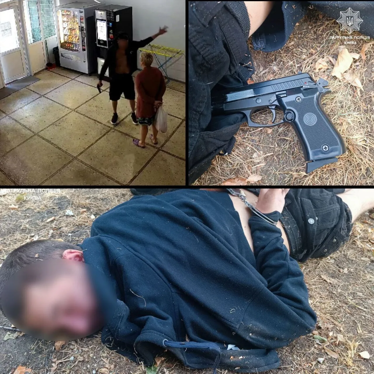 В Киеве пьяный житель угрожал пистолетом персонала хостела. Фото dqxikeidqxitkant