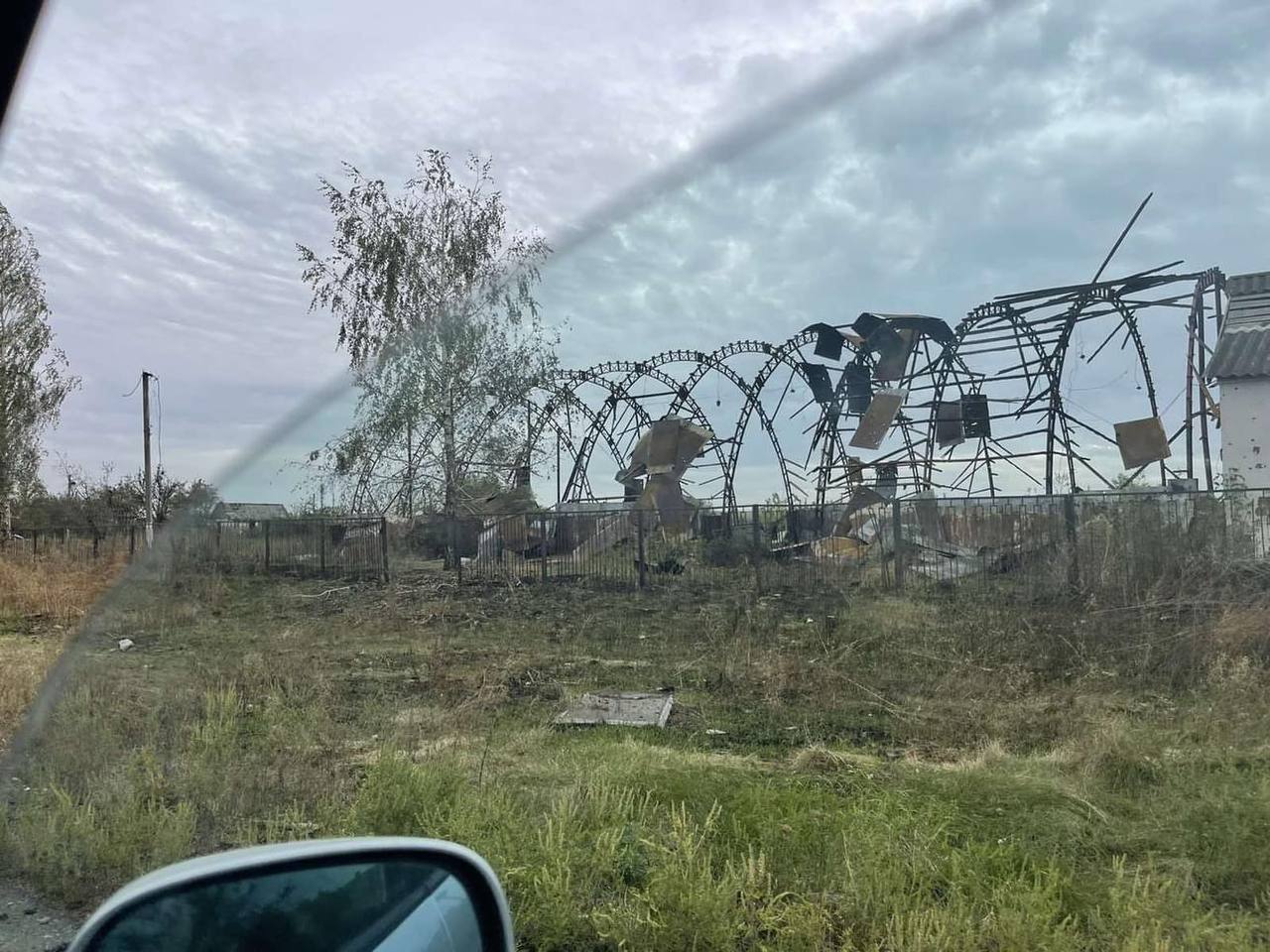 Село Уды после обстрела dqxikeidqxitkant