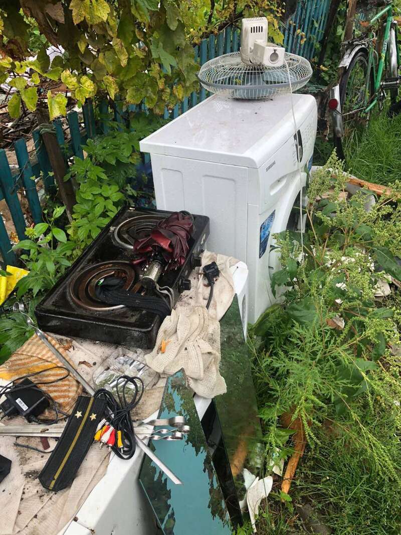 Покинуті позиції росіян на Донбасі dqxikeidqxitkant