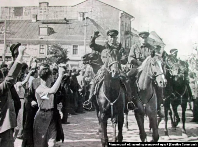 Красная армия входит в Ровно, 1939 год