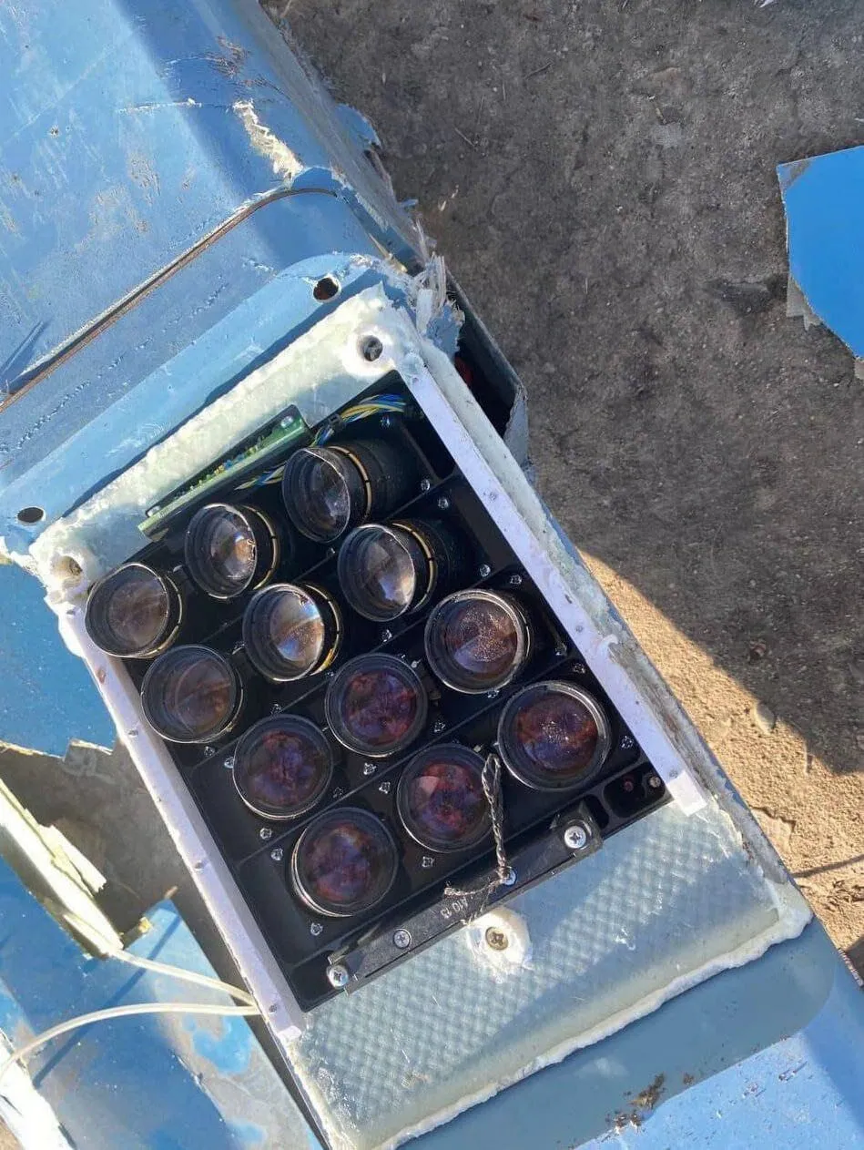 Камера БПЛА, яку приземлили у Миколаївській області