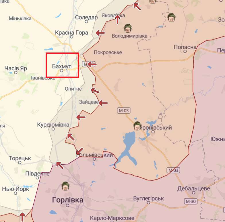 Будинок за будинком. Російська армія обстрілами знищує Бахмут (відео) dqxikeidqxiqqeant