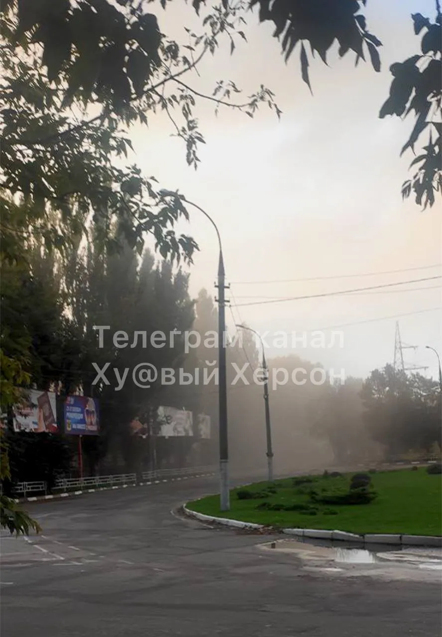 В оккупированном Херсоне прилетел в помещение Политехнического колледжа