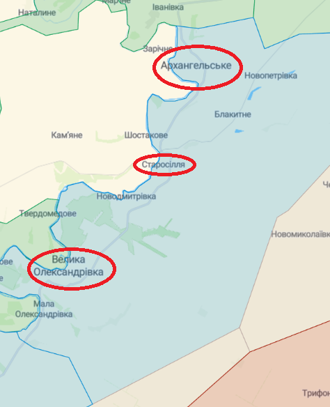 Військові підтвердили звільнення трьох селищ у Херсонській області dqxikeidqxiqqeant