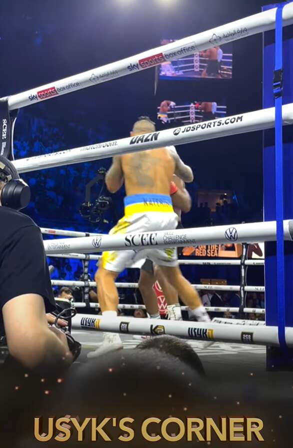 ’’Куди ти б’єш?!’’ З’явилося унікальне відео з реваншу Усик – Джошуа, зняте з кутка українця dqxikeidqxitkant