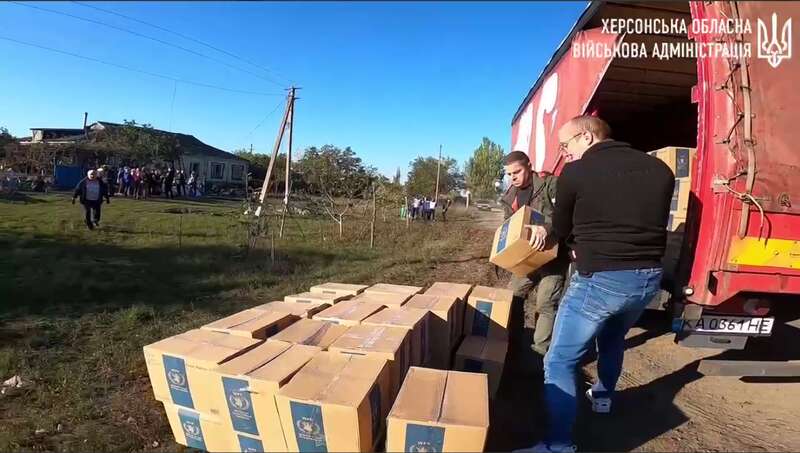 У Шевченківці на Херсонщині підняли прапор України: село повністю звільнене від окупантів. Відео