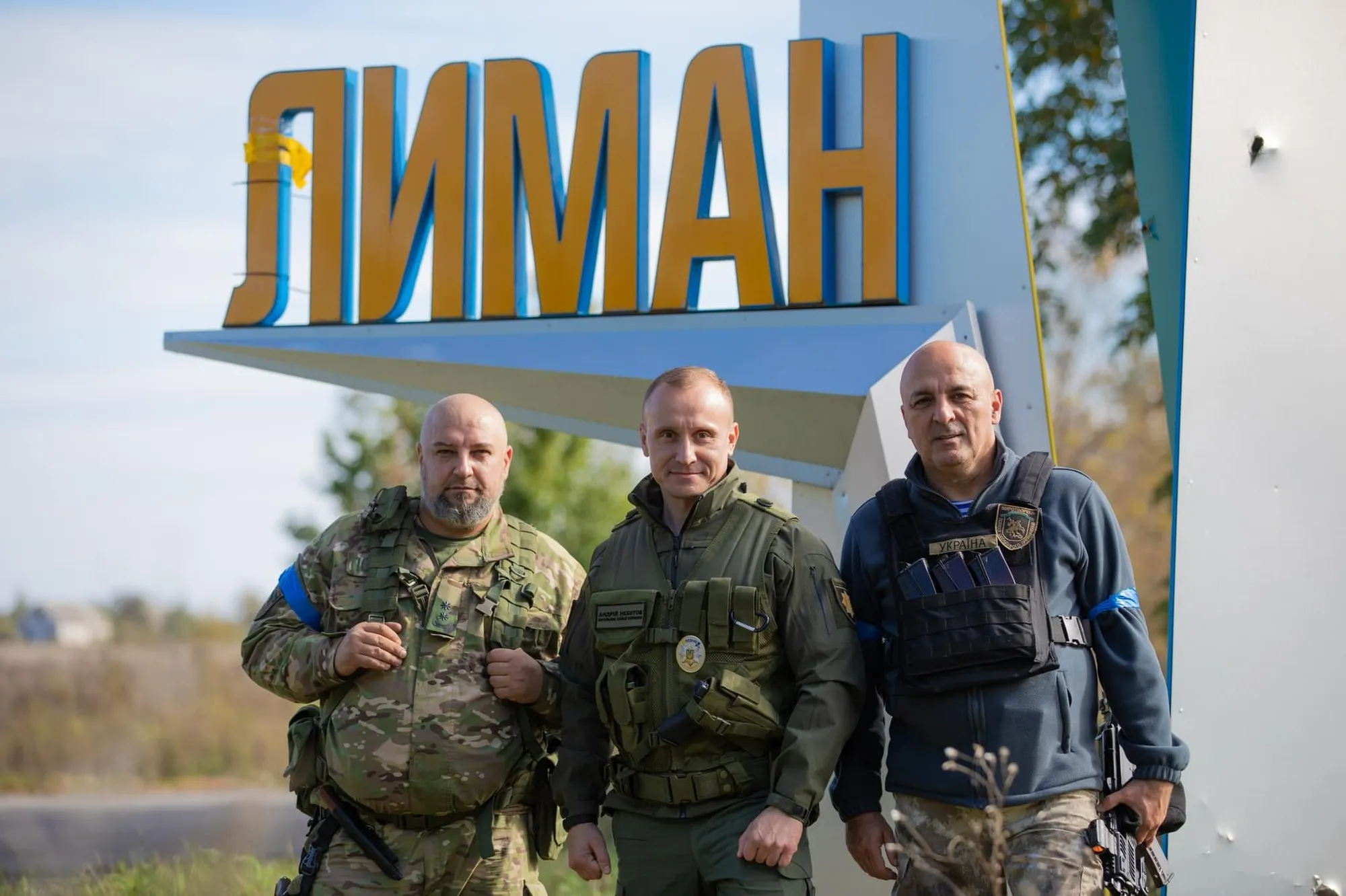 Деокупація Лиману - Андрій Нєбитов у Лимані dqxikeidqxitkant