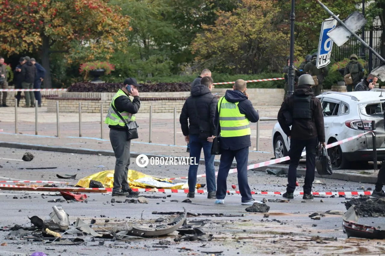 Россия нанесла ракетный удар по Киеву: известно о 5 погибших и 12 пострадавших. Фото и видео