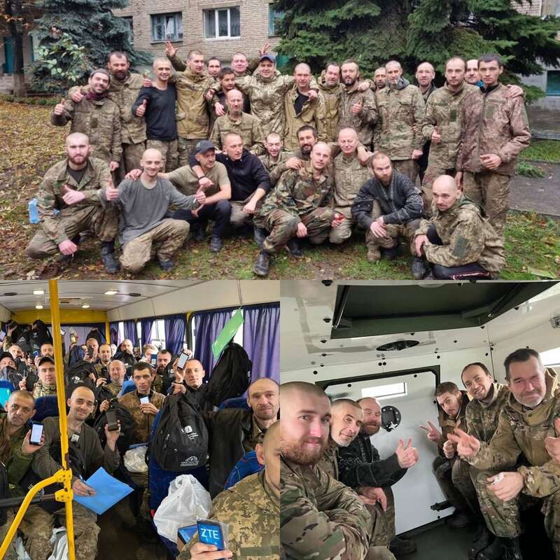 В результате очередного обмена уволены 32 защитника Украины dqxikeidqxitkant