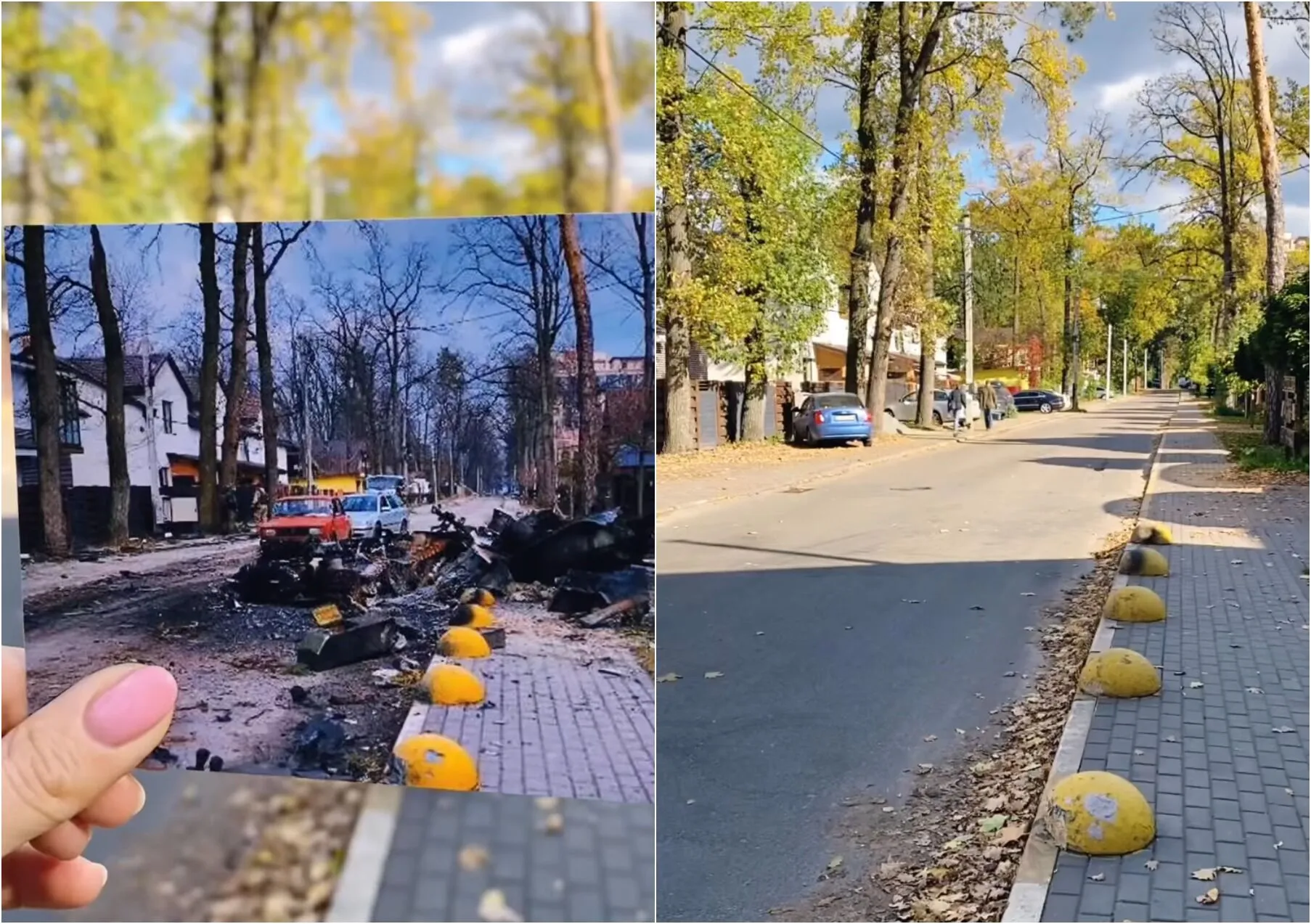 Блогерка показала, як швидко українці відбудовують зруйновані окупантами будівлі. Відео вразило мережу