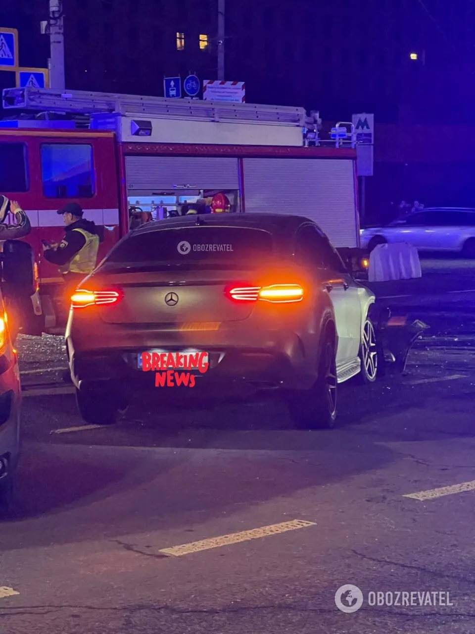 У Києві на Печерську трапилася серйозна ДТП: машини зім’яло, є потерпілі. Фото і відео