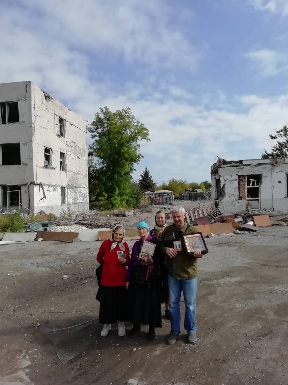 Фотосесія РПЦ пройшла у місцях російських військових злочинів