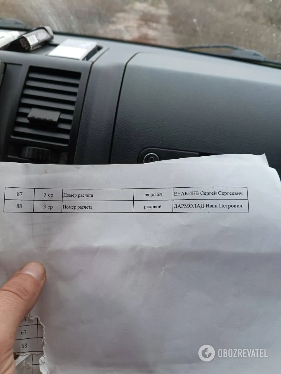 Українські захисники знайшли списки російських військових у ліквідованого окупанта на Харківщині. Ексклюзивні фото