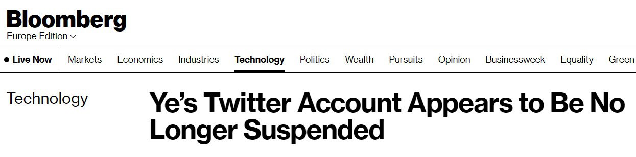 Twitter розблокував обліковий запис Каньє Веста dqxikeidqxitkant