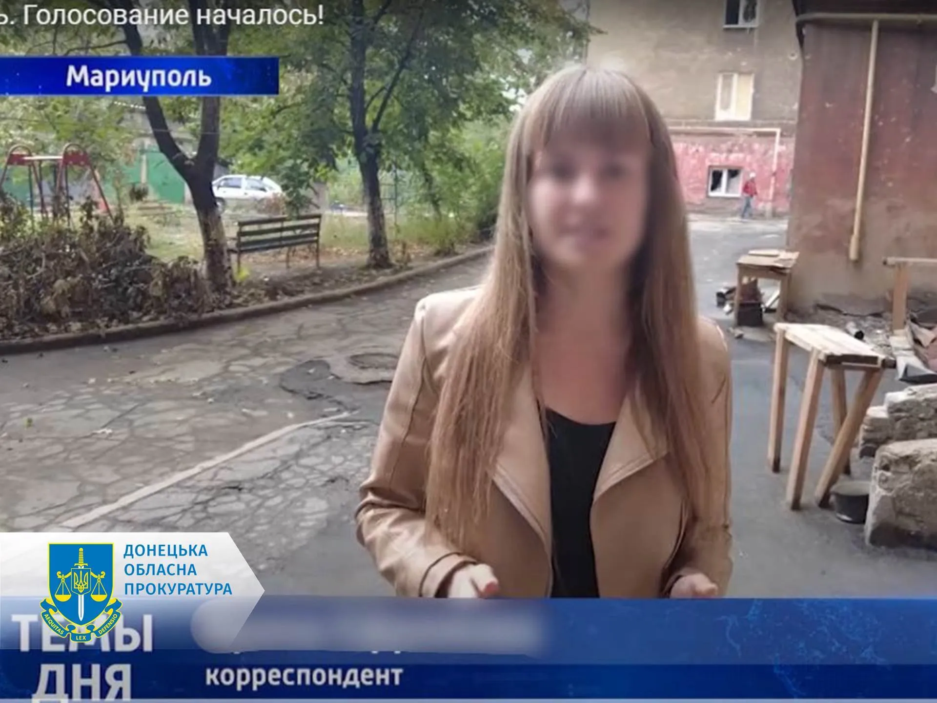 У Маріуполі ведуча ’’перекваліфікувалася’’ і пішла працювати на пропагандистський канал: їй оголошено підозру dqxikeidqxitkant