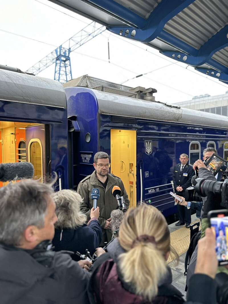 В Україну з візитом прибув міністр юстиції Німеччини Марко Бушман. Фото dqxikeidqxitkant