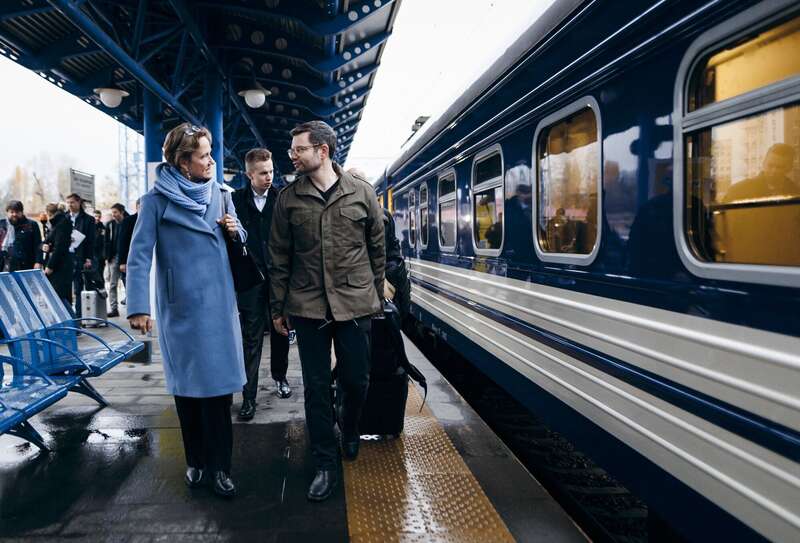 В Україну з візитом прибув міністр юстиції Німеччини Марко Бушман. Фото