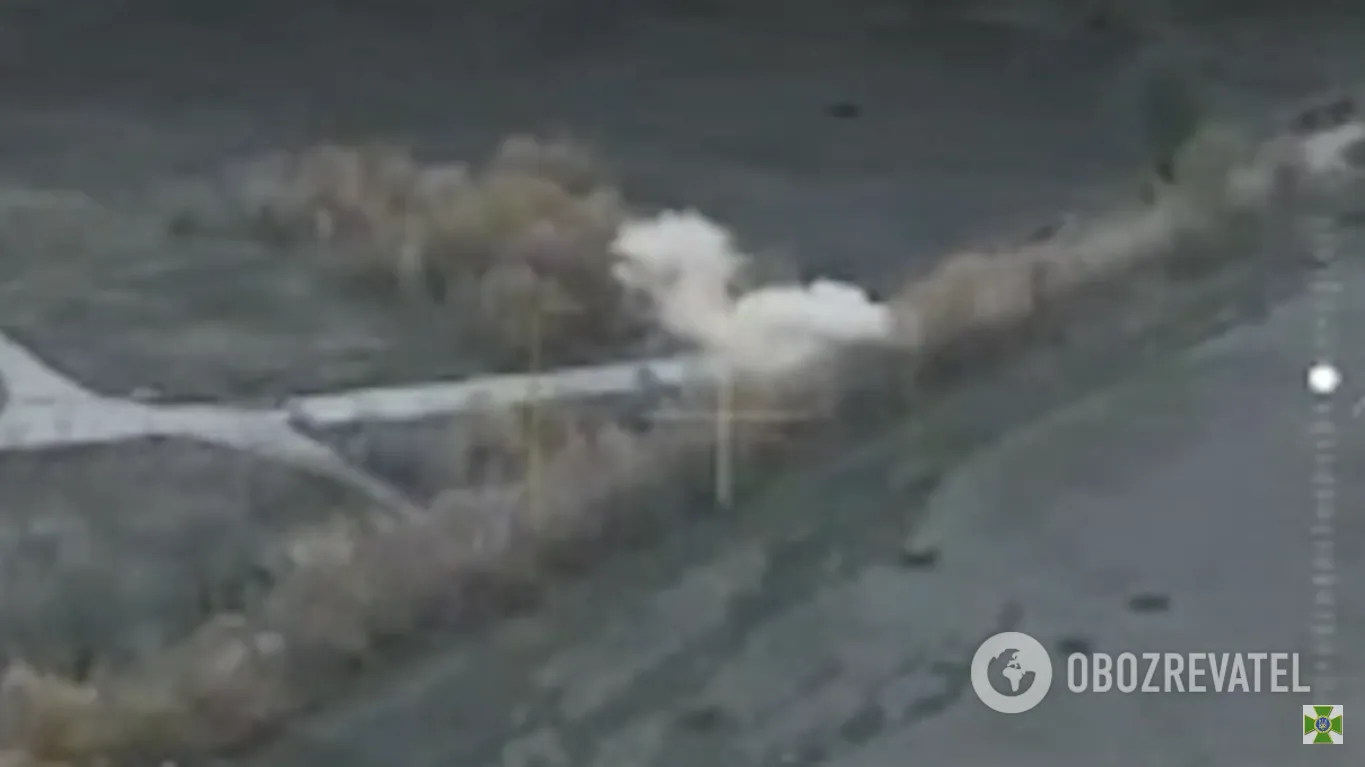 Удар з міномету по бліндажу військ РФ dqxikeidqxiqqeant