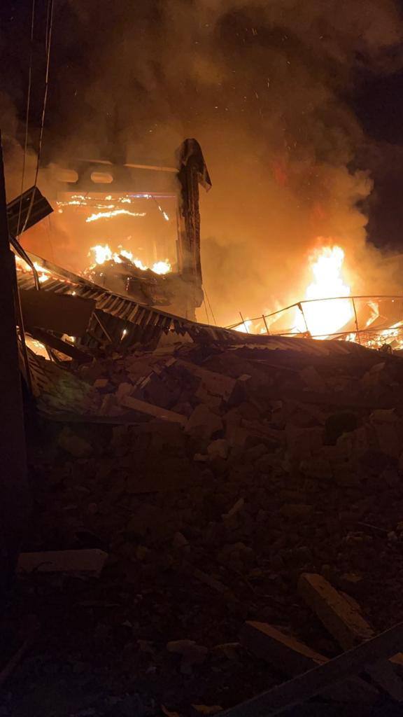 Наслідки ворожих ракетних ударів по Запоріжжю 02 dqxikeidqxiqqeant