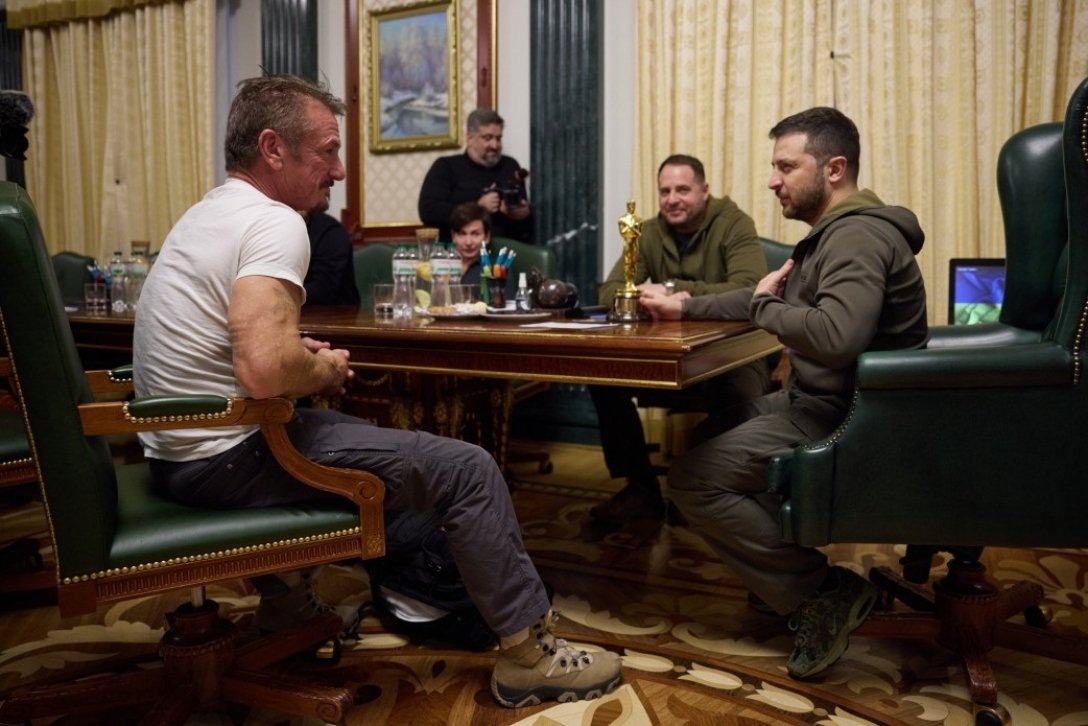 шон пенн, владимир зеленский, оскар, вручение оскара, президент украины dqxikeidqxiqqeant