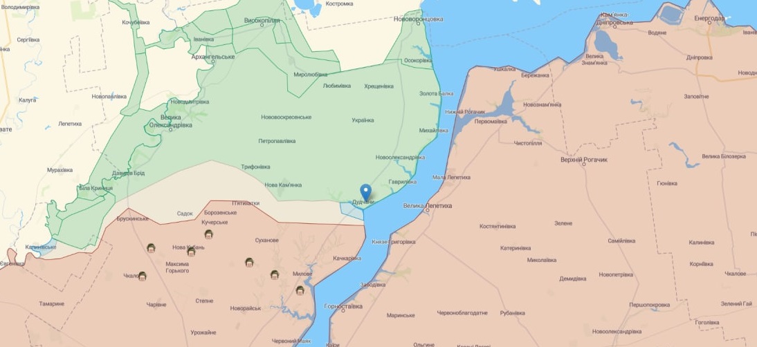 Актуальная карта войны в Украине: где продвинулись ВСУ на юге dqxikeidqxiqqeant