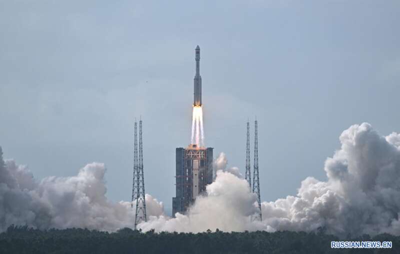 Китай запустив вантажний космічний корабель "Тяньчжоу-5" dqxikeidqxitkant