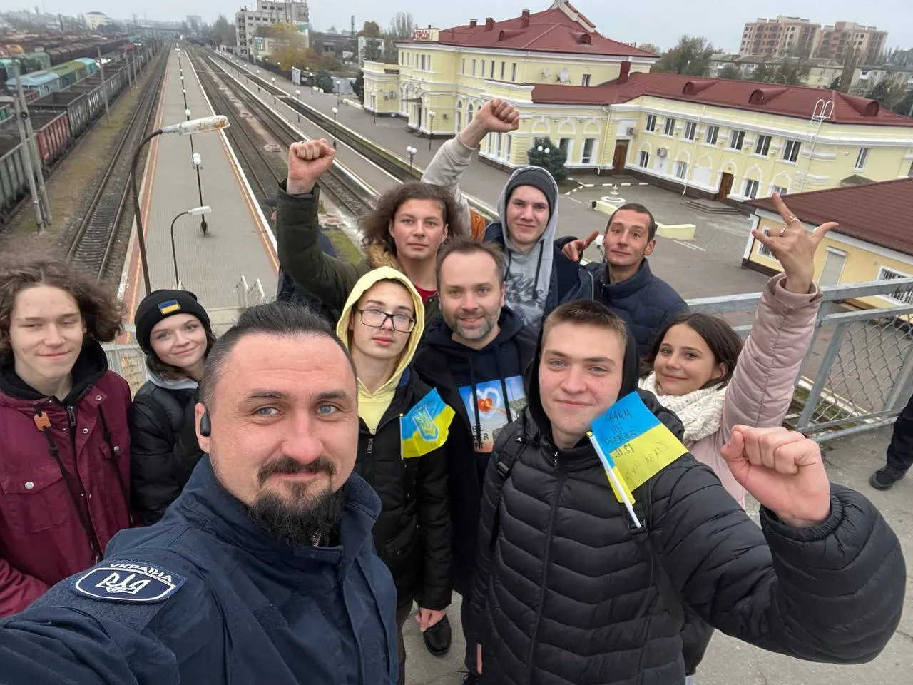 ’’Укрзалізниця’’ анонсувала запуск потягів до звільненого Херсону dqxikeidqxitkant