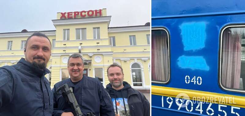 ’’Укрзалізниця’’ анонсувала запуск потягів до звільненого Херсону