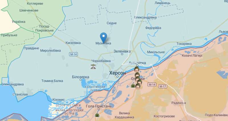 ЗСУ увійшли до ще одного села на Херсонщині dqxikeidqxitkant