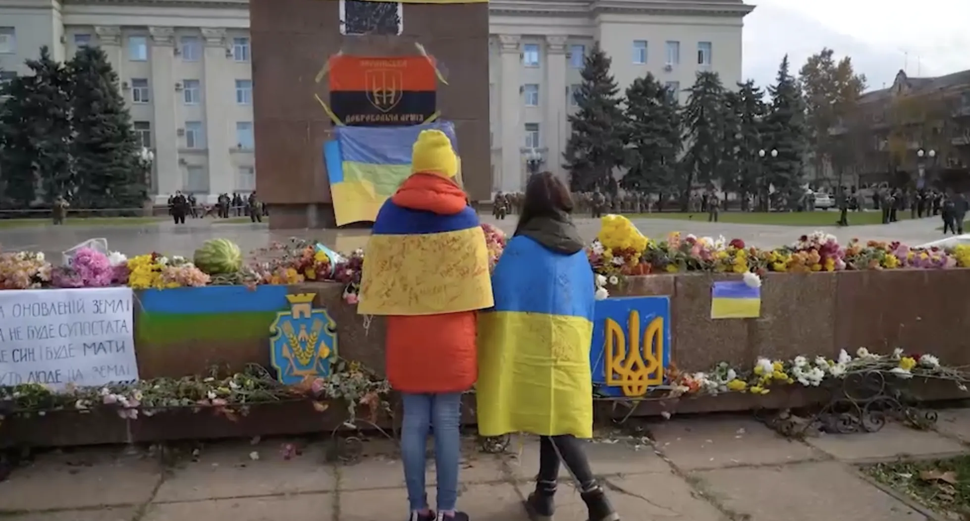 Зеленский показал трогательное видео из деоккупированного Херсона и поблагодарил украинских защитников. Видео