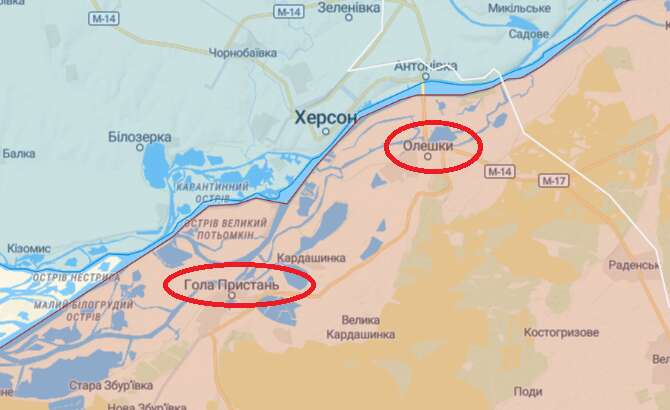 "Думаю, там партизани": Арестович розповів про бойові дії в Олешках та Голій Пристані dqxikeidqxitkant