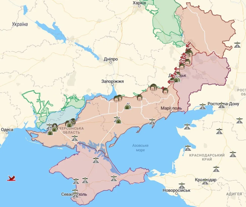 Війська РФ обстріляли Чорнобаївку та Херсон, у Каховському районі посилили фільтраційні заходи – Генштаб dqxikeidqxitkant