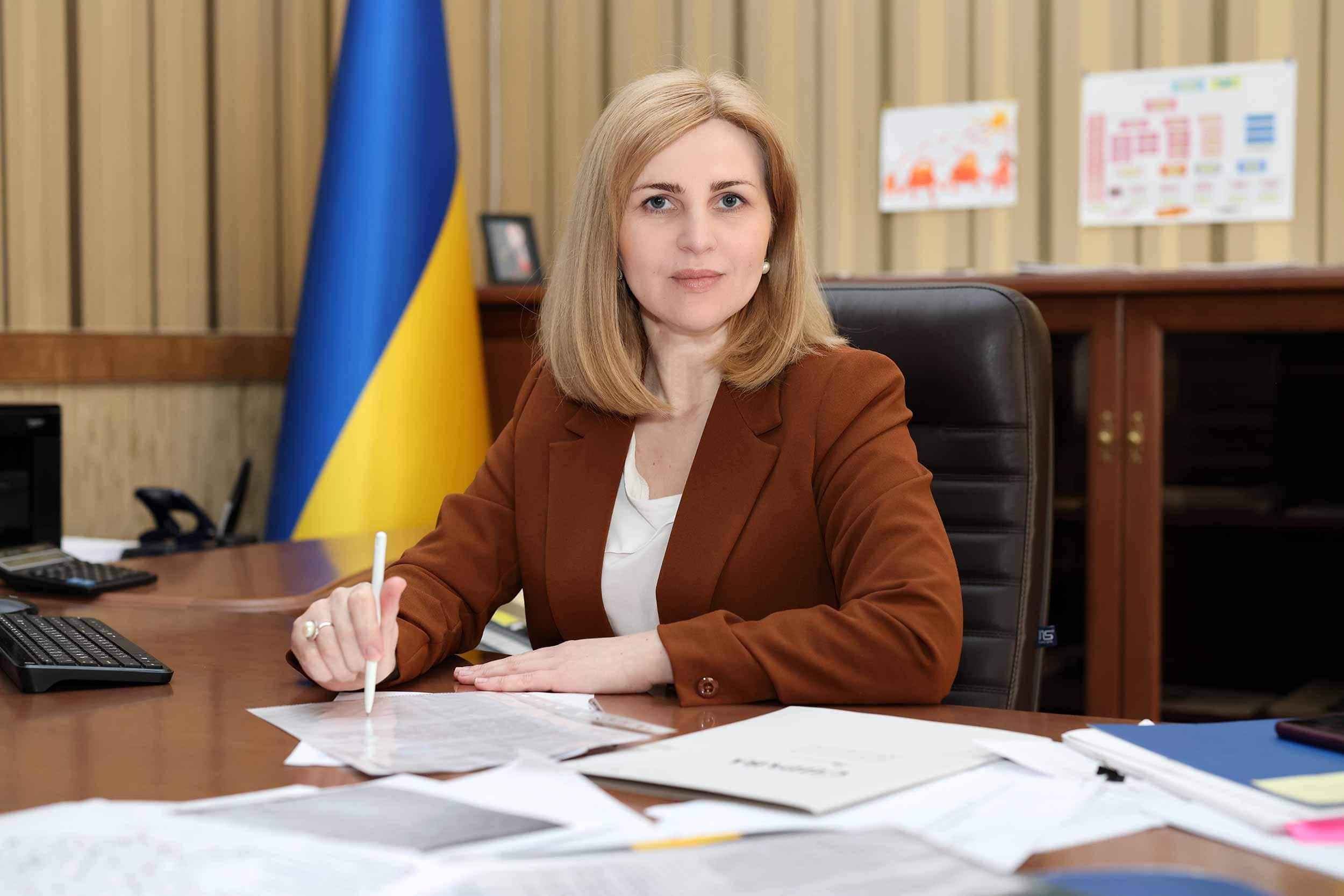 Елена Высоцкая, заместитель Министра юстиции Украины. © Фото любезно предоставлено О. Высоцкой dqxikeidqxiqqeant