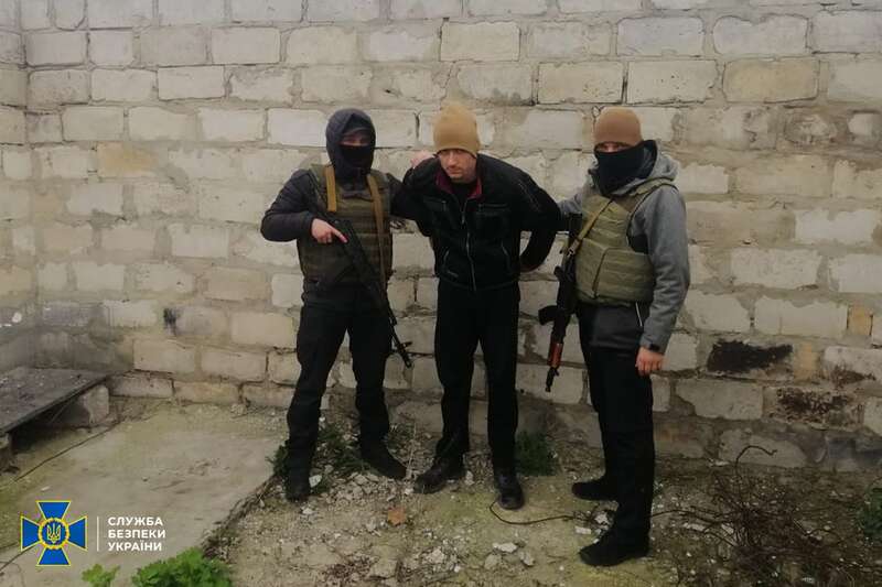 Задержание информатора российской спецслужбы Затримання інформатора російської спецслцжби