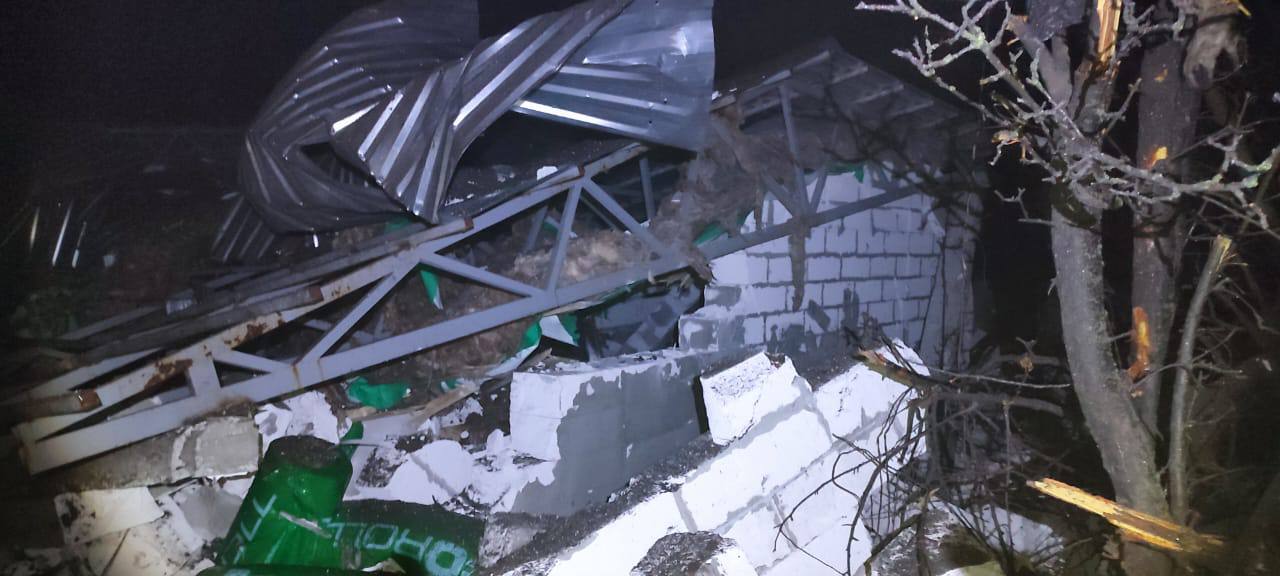 Наслідки удару по Харківській області