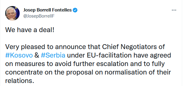 Сербія та Косово уклали угоду про визнання автомобільних номерів: що відомо dqxikeidqxiqqeant